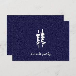 Bar Mitzvah White Torah Scrolls in jeder Farbe Karte