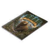 Bär Mountain Forest POPCUT Notizblock (Linke Seite)