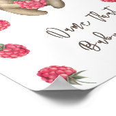 Bär - Name dieses Babynahrung Poster (Ecke)