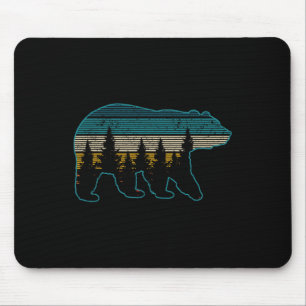 Bär Natur Grizzly Braun Schwarz Bär Wandern Jagen Mousepad