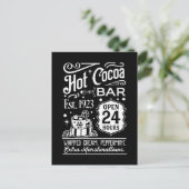 Bar Nordpol Feiertagspostkarte (Stehend Vorderseite)