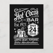 Bar Nordpol Feiertagspostkarte (Vorderseite)