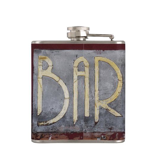 BAR | Nostalgisch | Flachmann (Rückseite)