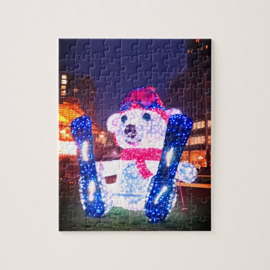 Bär oben puzzle (Vertikal)