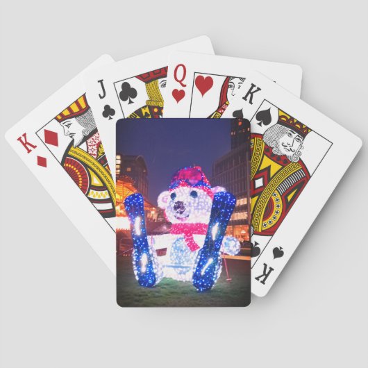 Bär oben spielkarten (Rückseite)