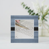 Bar oder Bat Mitzvah Ankündigungen/Einladungen Einladung (Stehend Vorderseite)