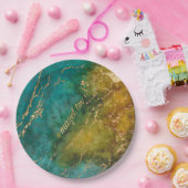 Bar oder Bat Mitzvah aus dieser Weltpapierplatte Pappteller (Party)