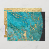 Bar oder Bat Mitzvah Vielen Dank aus dieser Welt 2 Dankeskarte (Vorne/Hinten)