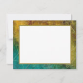 Bar oder Bat Mitzvah Vielen Dank aus dieser Welt 4 Dankeskarte (Vorderseite)