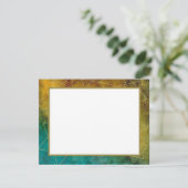 Bar oder Bat Mitzvah Vielen Dank aus dieser Welt 4 Dankeskarte (Stehend Vorderseite)