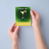 Bar oder Diskothek Beach Bar Pub Flyer (Gruppe)