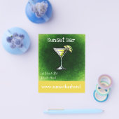 Bar oder Diskothek Beach Bar Pub Flyer (Einzeln)