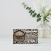 Bar oder Pub-Inhaber-oder Kunden-Geschäfts-Karte Visitenkarte (Stehend Vorderseite)