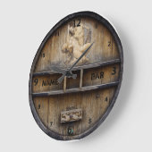 Bar oder Pub-Inhaber-oder Kunden-Uhr Große Wanduhr (Winkel)
