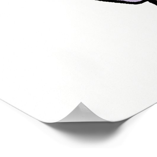 Bar offen poster (Ecke)