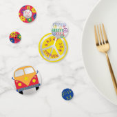 Bar or Bat Mitzvah Confetti Groovy Blume Konfetti (Gruppe)