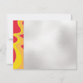 Bar or Bat Mitzvah Danke Ihnen Elegant Waves (Vorderseite)