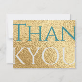 Bar or Bat Mitzvah dankt Ihnen aus dieser Welt Dankeskarte (Rückseite)