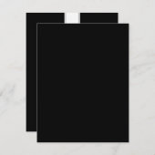 Bar or Bat Mitzvah Reply Cards RSVP Karte (Vorne/Hinten)