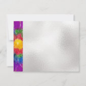 Bar or Bat Mitzvah Vielen Dank für Ihre eleganten, Dankeskarte (Vorderseite)