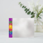 Bar or Bat Mitzvah Vielen Dank für Ihre eleganten, Dankeskarte (Stehend Vorderseite)