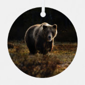 Bär Ornament Aus Metall (Vorderseite)