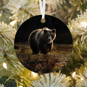 Bär Ornament Aus Metall