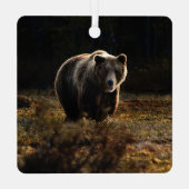 Bär Ornament Aus Metall (Rückseite)