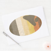 BAR OVALER AUFKLEBER (Umschlag)