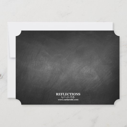 Bar Party Einladung (Rückseite)