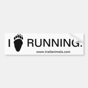 Bär Paw.gif, I, LAUFEND., www.trailanimals.com Autoaufkleber