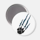 Bar Paw Rip Magnet (Vorderseite/Rückseite)