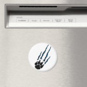 Bar Paw Rip Magnet (In Situ (Geschirrspüler))