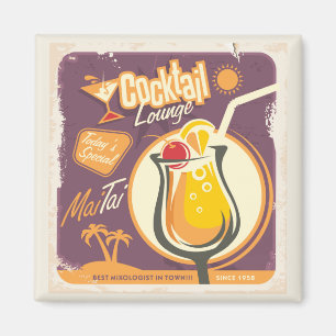 Bar-Plakat Magnet