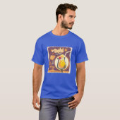 Bar-Plakat T-Shirt (Vorne ganz)