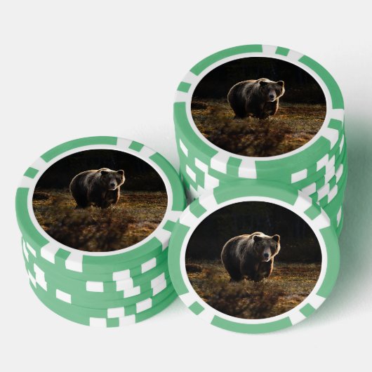 Bär Pokerchips (Stapel)