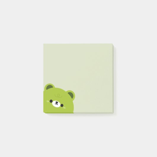 Bär Post-it Klebezettel (Vorderseite)