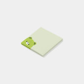 Bär Post-it Klebezettel (angewinkelt)
