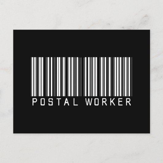 Bar Postarbeiter Postkarte (Vorderseite)