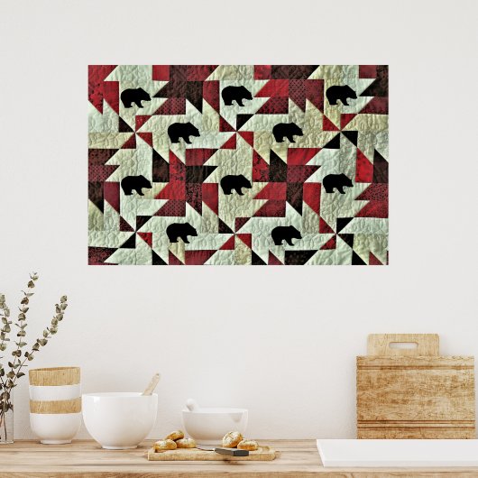 Bär Poster (Küche)