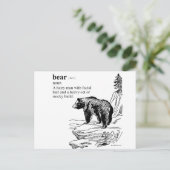 BAR POSTKARTE (Stehend Vorderseite)