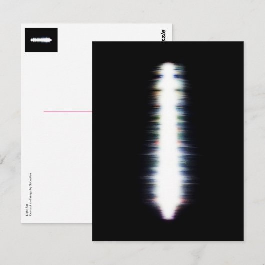 Bar Postkarte (Vorne/Hinten)