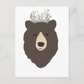 Bär Postkarte (Vorderseite)
