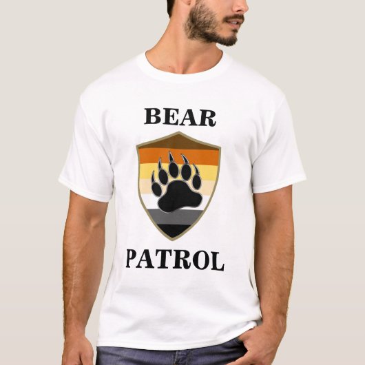 Bär Pride Bär Patrol T-Shirt (Vorderseite)
