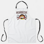 Bär Pride Bearbecue Cool und Spaß Schürze (Vorderseite)