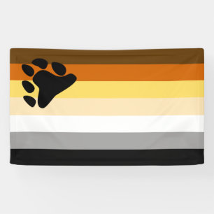 Bär-Pride-Flagge Banner