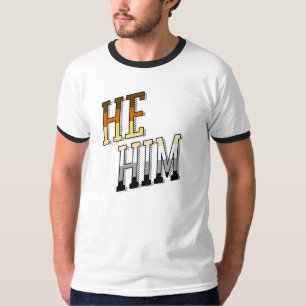Bär Pronomen Stolz T-Shirt