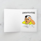 Bar-Prüfungskarte bestanden Karte (Innenseite)