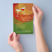 Bar Pub Club Cocktail Drinks Party Flyer (Handgriff)