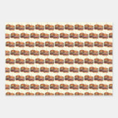 Bar Pub Snacks Calamari Sliders Mozzarella Sticks Geschenkpapier Set (Vorderseite 3)